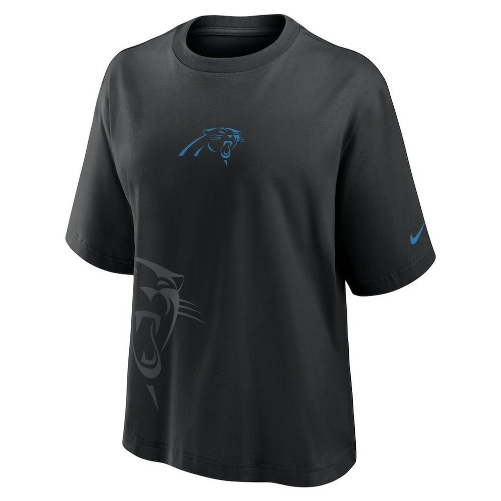 Carolina Panthers Women's Boxy T-Shirt Black | Nike for Sale