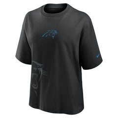 Carolina Panthers Women's Boxy T-Shirt Black | Nike for Sale