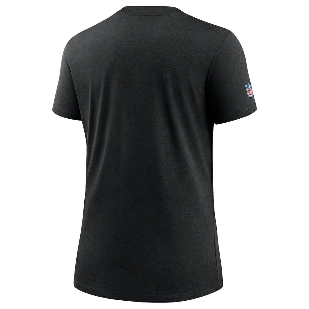 New York Jets Women's 2024 NFL Crucial Catch Tri-Blend T-Shirt Black | Nike for Sale