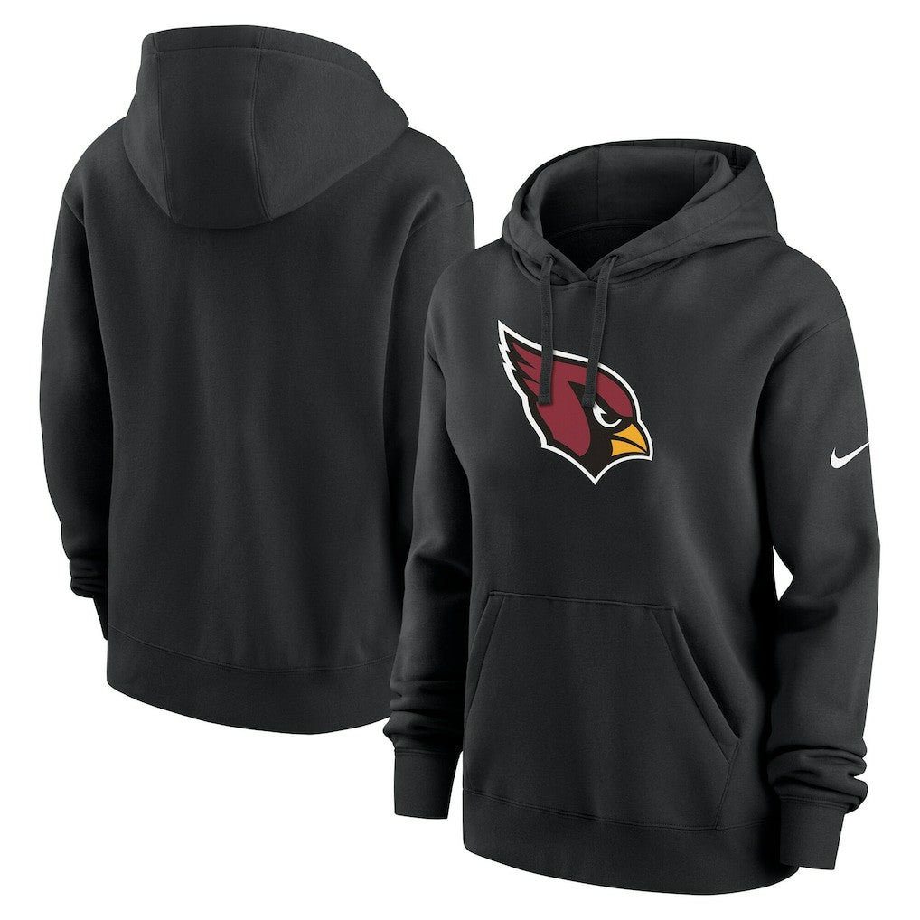 Arizona Cardinals Women's Club Fleece Hoodie Black | Nike for Sale