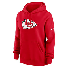 Kansas City Chiefs Women's Club Fleece Hoodie Red | Nike for Sale