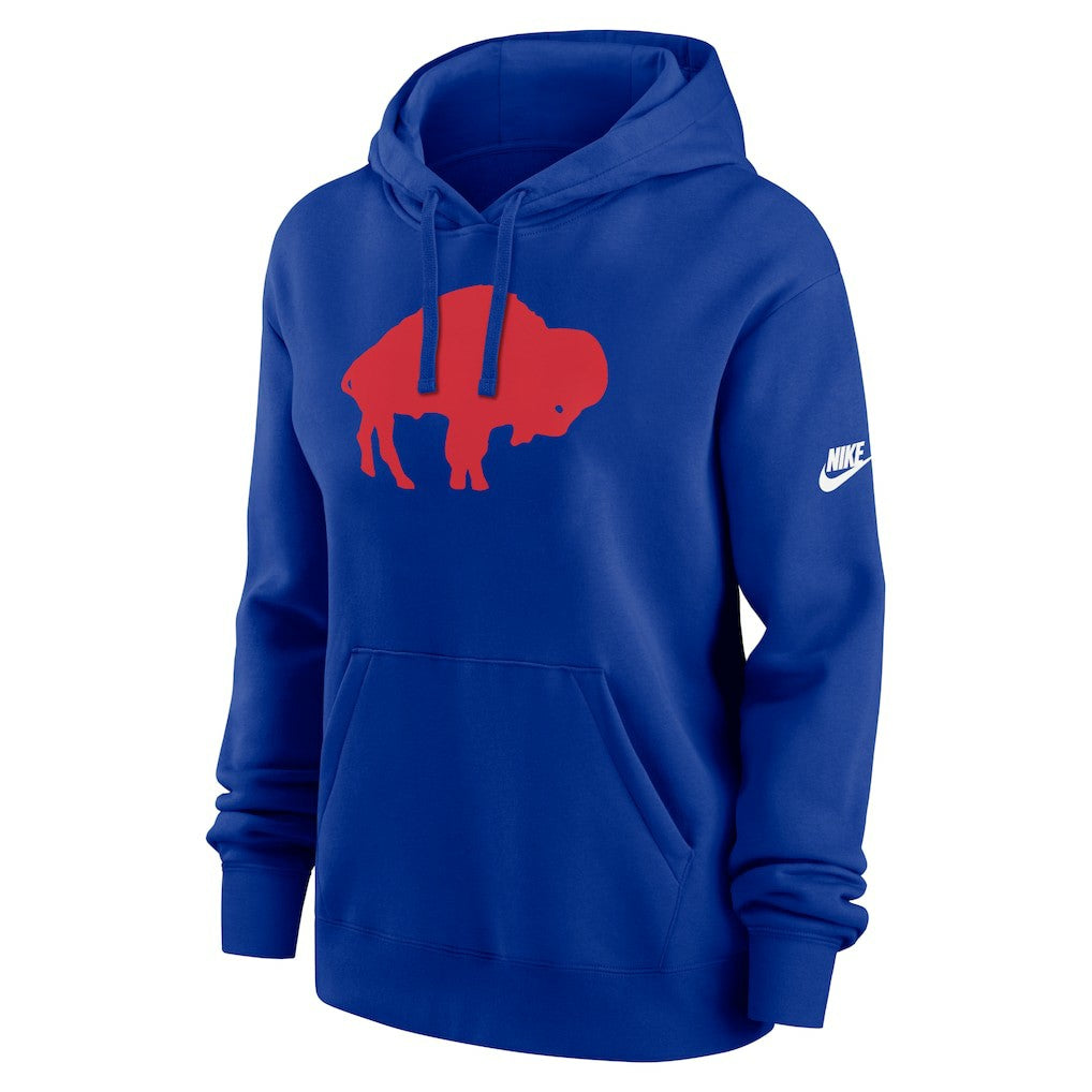 Buffalo Bills Women's Club Fleece Hoodie Royal | Nike for Sale