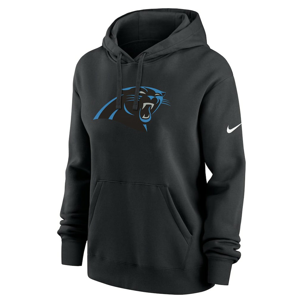 Carolina Panthers Women's Club Fleece Hoodie Black | Nike for Sale