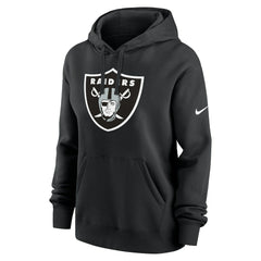 Las Vegas Raiders Women's Club Fleece Hoodie Black | Nike for Sale