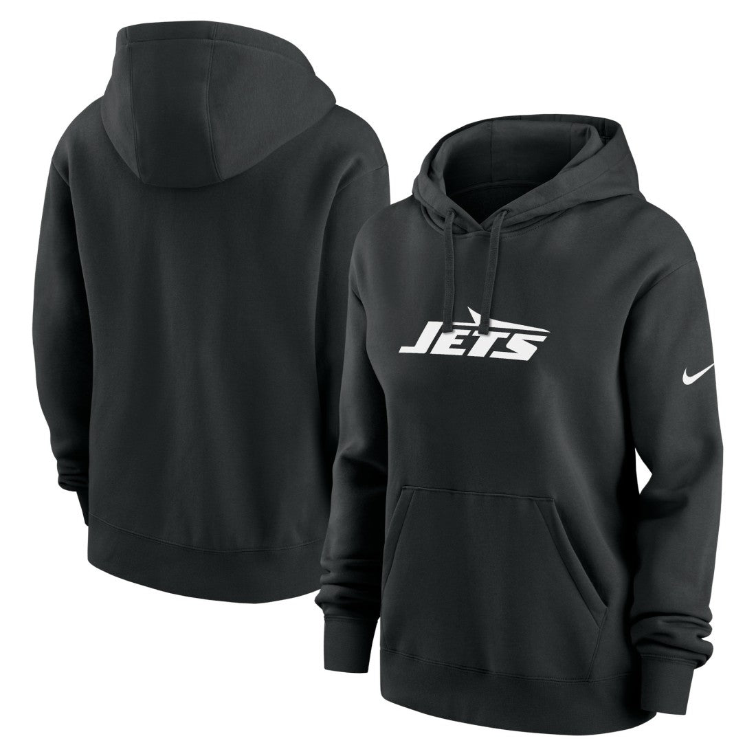 New York Jets Women's Club Fleece Hoodie Black | Nike for Sale
