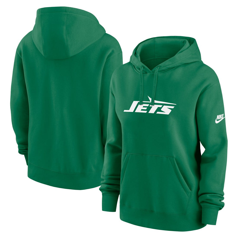 New York Jets Women's Club Fleece Hoodie Green | Nike for Sale