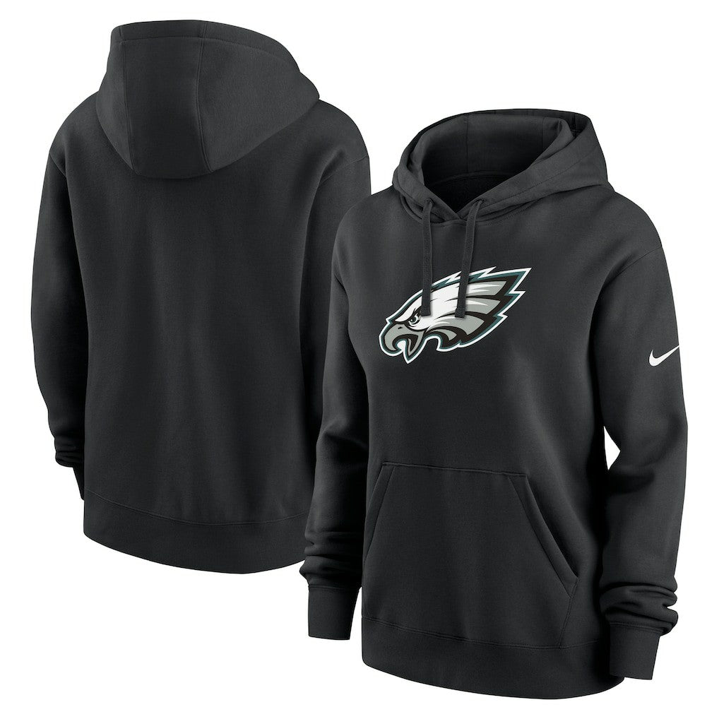 Philadelphia Eagles Women's Club Fleece Hoodie Black | Nike for Sale