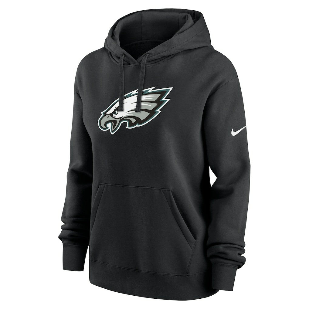 Philadelphia Eagles Women's Club Fleece Hoodie Black | Nike for Sale