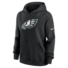 Philadelphia Eagles Women's Club Fleece Hoodie Black | Nike for Sale