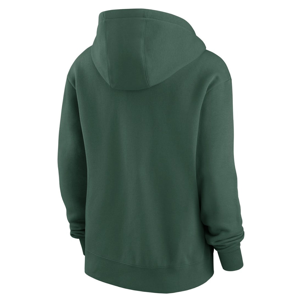 Green Bay Packers Women's Club Fleece Hoodie Green | Nike for Sale