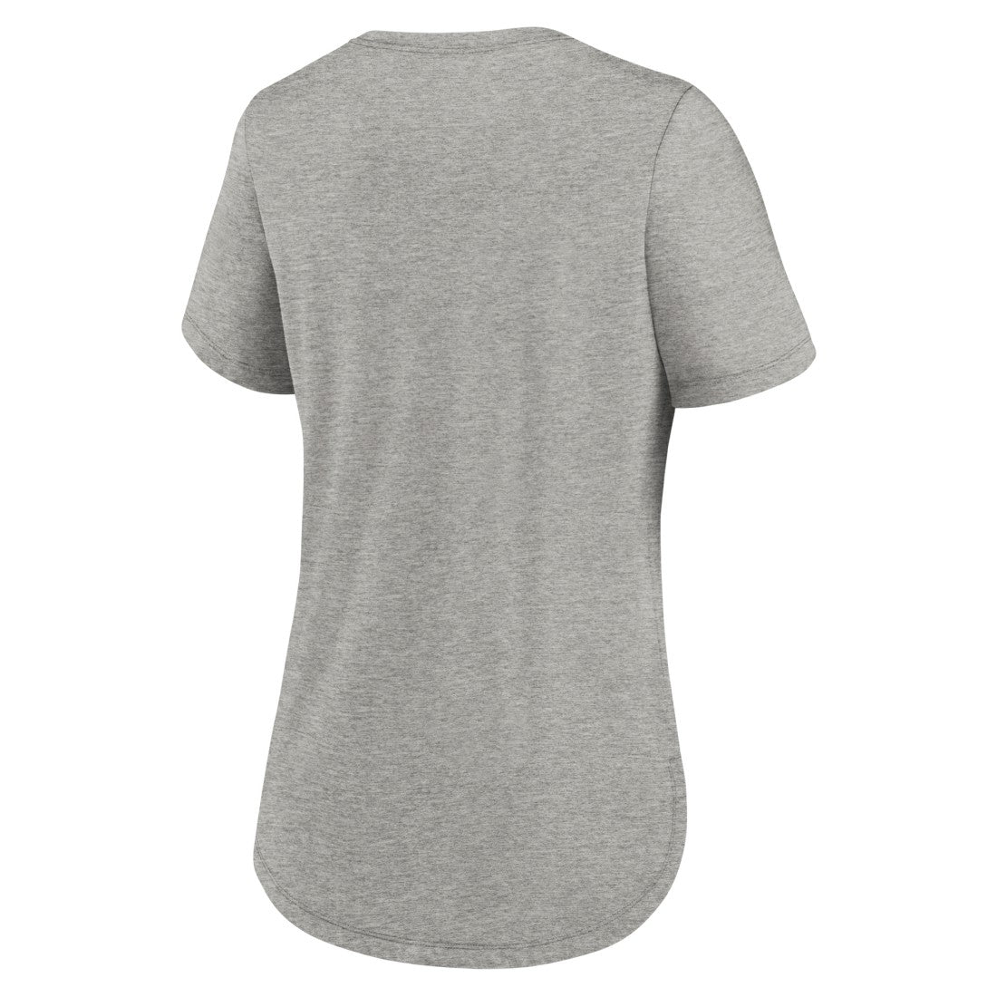 Denver Broncos Women's Team Shout-Out Tri-Blend T-Shirt Heather Gray | Nike for Sale