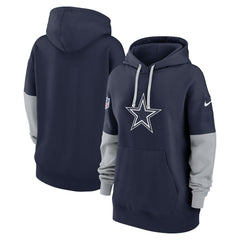 Dallas Cowboys Women's Sideline Essential Hoodie Navy | Nike for Sale