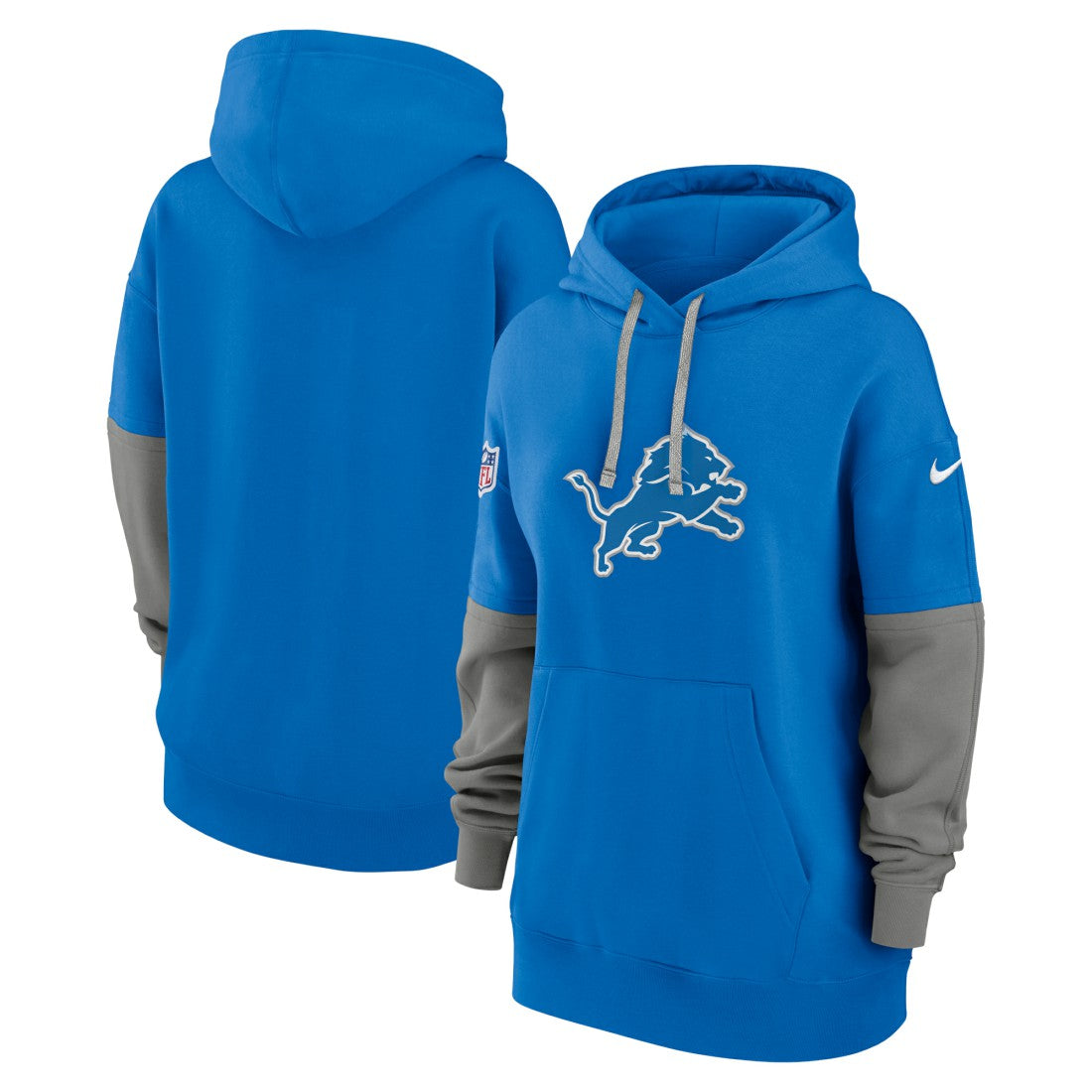 Detroit Lions Women's Sideline Essential Hoodie Blue | Nike for Sale