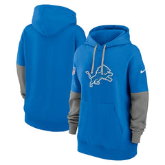 Detroit Lions Women's Sideline Essential Hoodie Blue | Nike for Sale