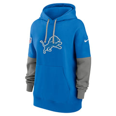 Detroit Lions Women's Sideline Essential Hoodie Blue | Nike for Sale