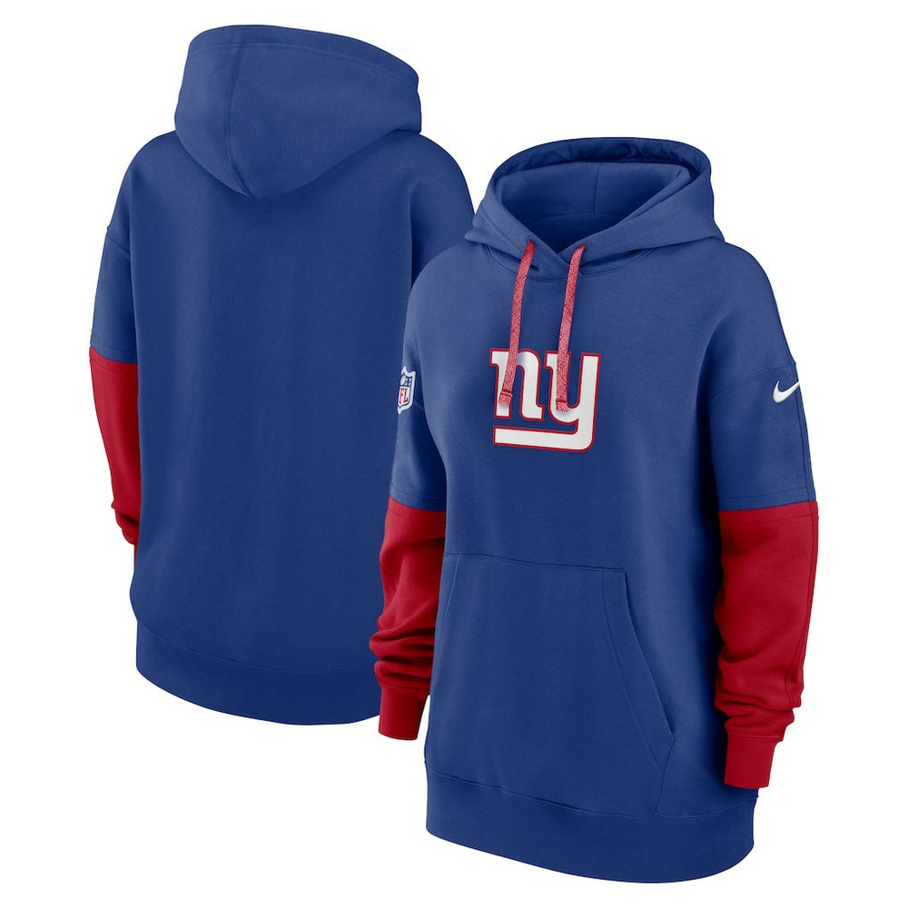 New York Giants Women's Sideline Essential Hoodie Royal | Nike for Sale