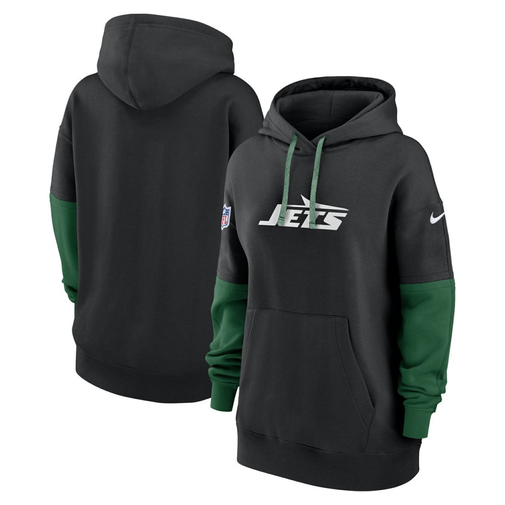 New York Jets Women's Sideline Essential Hoodie Black | Nike for Sale