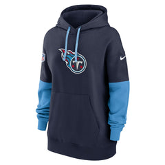 Tennessee Titans Women's Sideline Essential Hoodie Navy | Nike for Sale