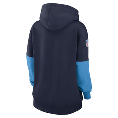 Tennessee Titans Women's Sideline Essential Hoodie Navy | Nike for Sale