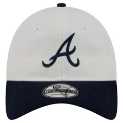 Atlanta Braves New Era Leather Strap 9TWENTY Adjustable Hat - MLB