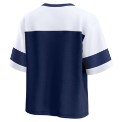 Dallas Cowboys Women's Homeschool Jersey Poly V-Neck
Fashion Top Navy/White | Fanatics