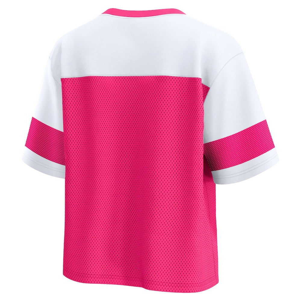 Dallas Cowboys Women's Homeschool Jersey Poly V-Neck
Fashion Top Pink/White | Fanatics