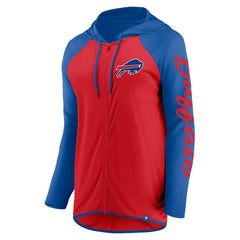 Buffalo Bills Women's Script Full-Zip Hoodie Red/Royal | Fanatics