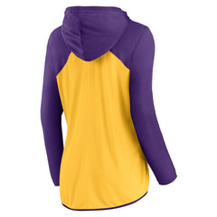 Minnesota Vikings Women's Script Full-Zip Hoodie Gold/Purple | Fanatics