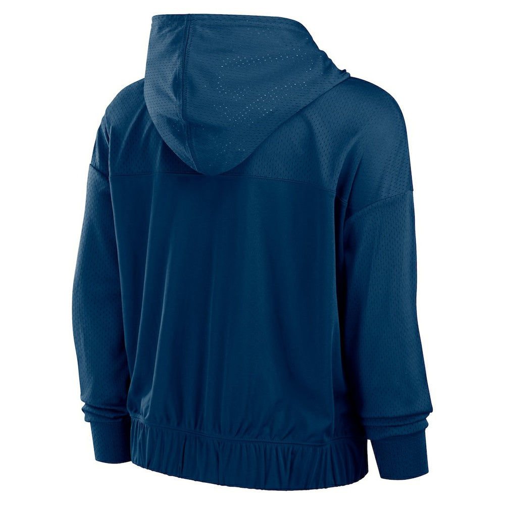 Chicago Bears Women's Script Lock Full-Zip Hoodie Navy | Fanatics