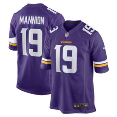 Sean Mannion Minnesota Vikings Game Jersey Purple | Nike for Sale