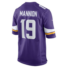 Sean Mannion Minnesota Vikings Game Jersey Purple | Nike for Sale