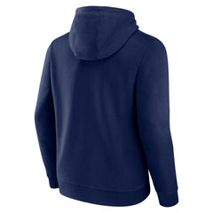 New York Rangers Fanatics Authentic Pro Core Primary Fleece Pullover Hoodie - Navy - NHL