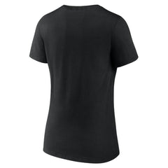Philadelphia Flyers Fanatics Women's Authentic Pro Core Primary V-Neck T-Shirt - Black - NHL