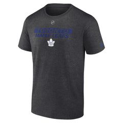 Toronto Maple Leafs Fanatics Authentic Pro Core Primary T-Shirt - Heather Charcoal - NHL