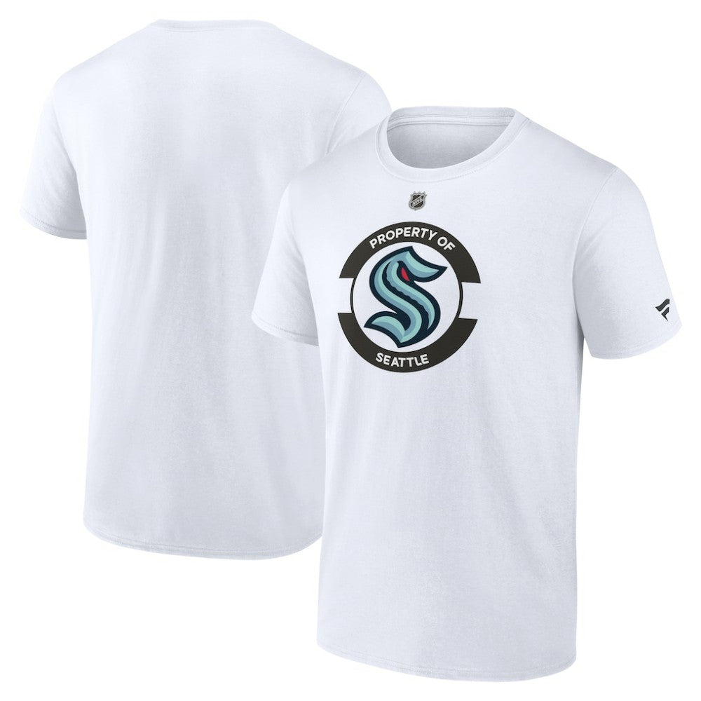 Seattle Kraken Fanatics Authentic Pro Core Secondary T-Shirt - White - NHL