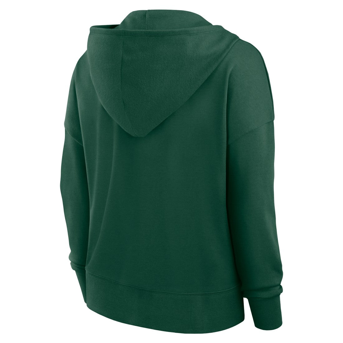 Green Bay Packers Women's Blitz Left Lace-Up Pullover Hoodie Green | Fanatics