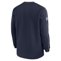 Dallas Cowboys 2024 Sideline Coach Vintage Pullover Sweatshirt Navy | Nike for Sale