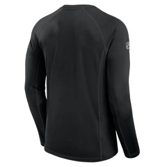 Chicago Blackhawks Fanatics Authentic Pro Rink Tech Long Sleeve T-Shirt - Black - NHL