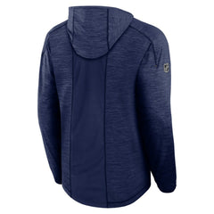 St. Louis Blues Fanatics Authentic Pro Rink Lightweight Pullover Hoodie - Navy - NHL
