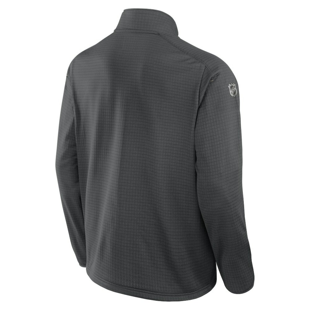 Vegas Golden Knights Fanatics Authentic Pro Rink Quarter-Zip Jacket - Gray - NHL