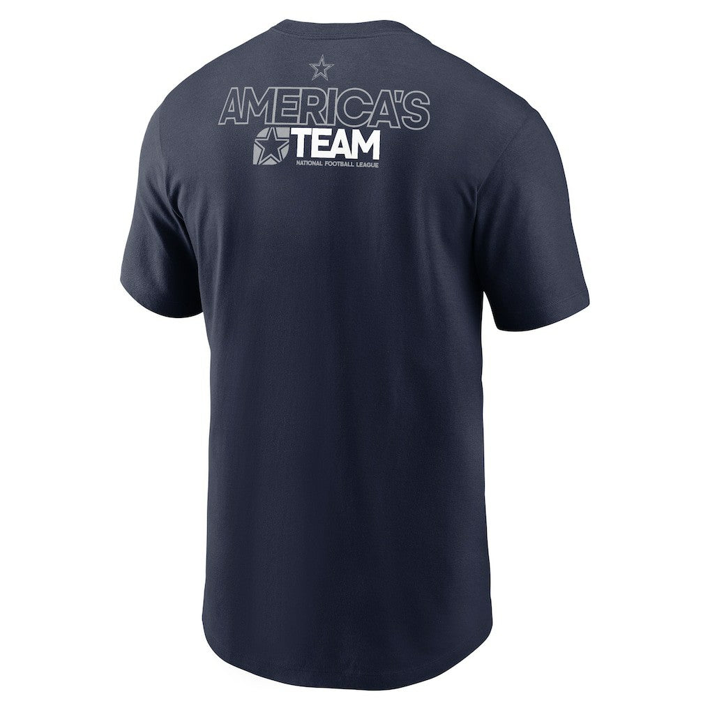 Dallas Cowboys Essential T-Shirt Navy | Nike for Sale