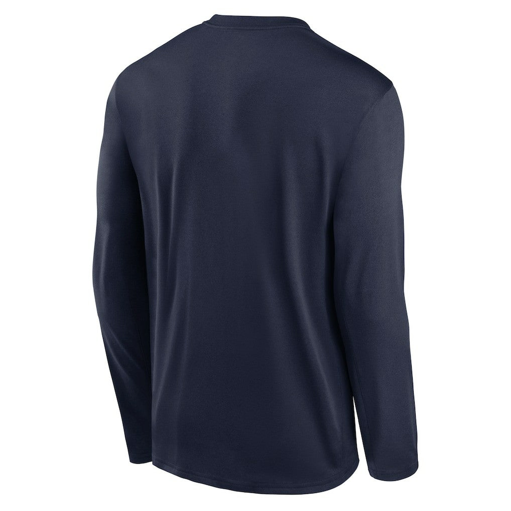 Dallas Cowboys Icon Legend Performance Long Sleeve T-Shirt Navy | Nike for Sale