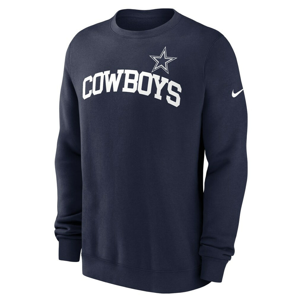 Dallas Cowboys Club Pullover Sweatshirt Navy | Nike for Sale