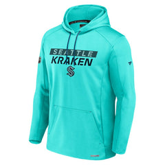 Seattle Kraken Fanatics Authentic Pro Rink Fleece Pullover Hoodie - Blue - NHL