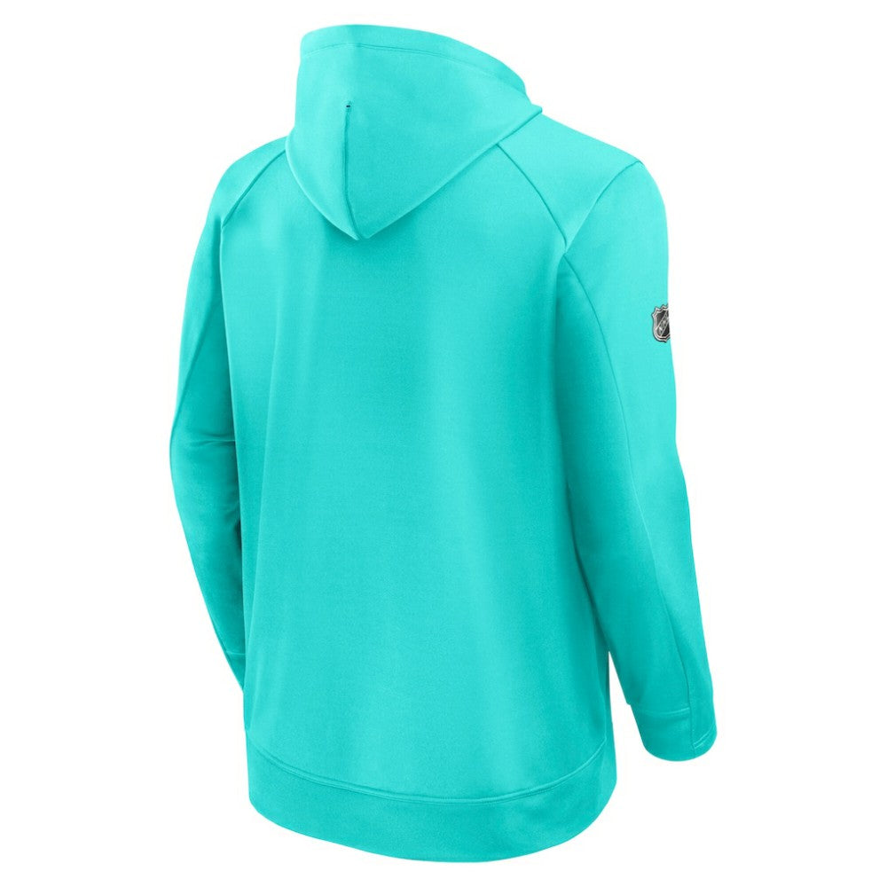 Seattle Kraken Fanatics Authentic Pro Rink Fleece Pullover Hoodie - Blue - NHL