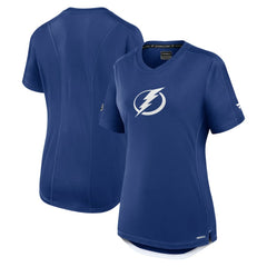 Tampa Bay Lightning Fanatics Women's Authentic Pro Rink Tech T-Shirt - Blue - NHL