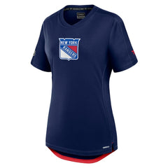 New York Rangers Fanatics Women's Authentic Pro Rink Tech T-Shirt - Navy - NHL