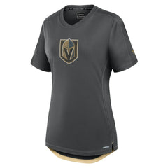 Vegas Golden Knights Fanatics Women's Authentic Pro Rink Tech T-Shirt - Gray - NHL