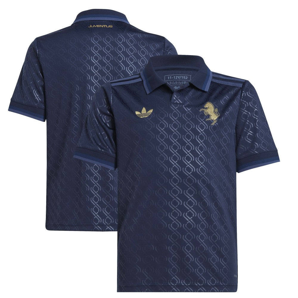 Juventus Originals Youth 2024/25 Third Replica Jersey Navy | Adidas