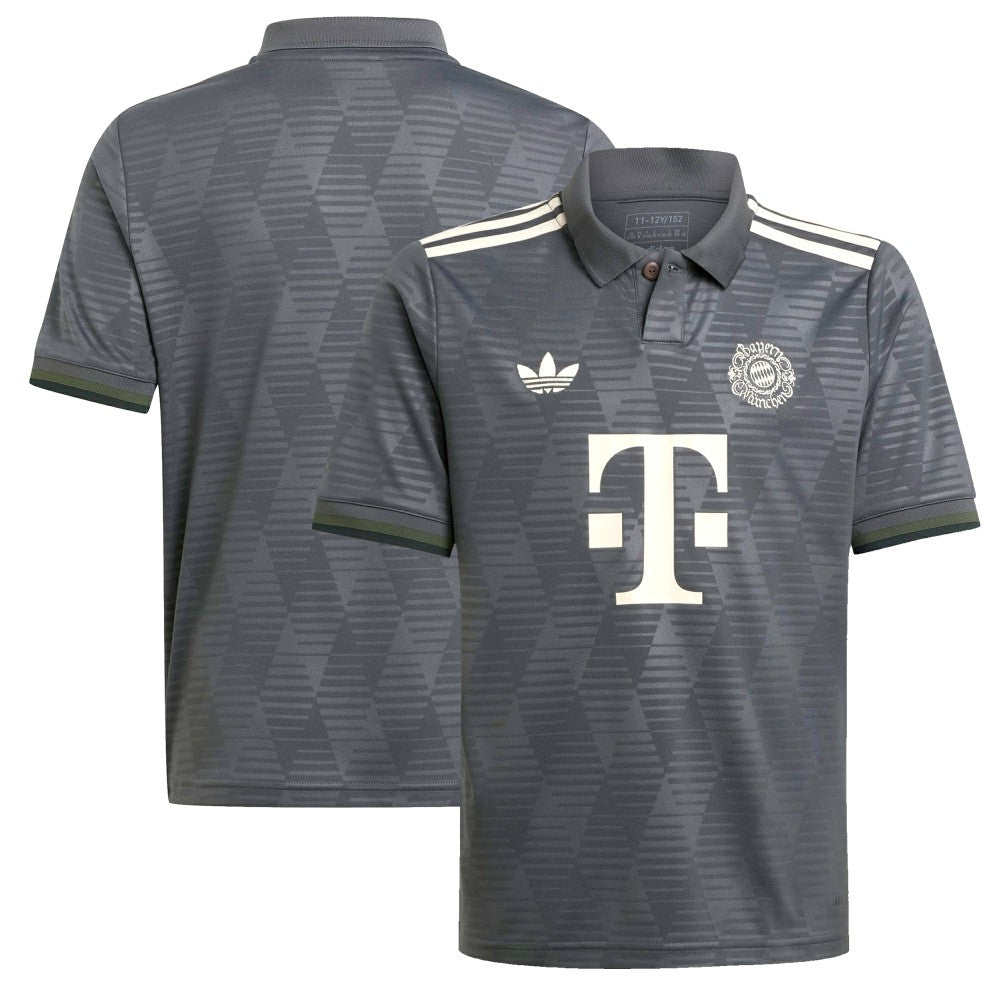 Bayern Munich Youth 2024/25 Wiesn Replica Jersey Gray | Adidas online